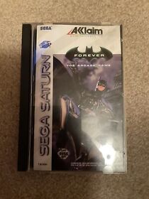 Batman Forever - The Arcade Game (Sega Saturn, 1996) CIB Complete