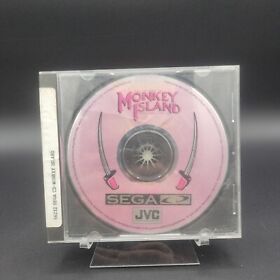 The Secret of Monkey Island (Sega CD, 1992) Authentic Game Disc Only TESTED NICE