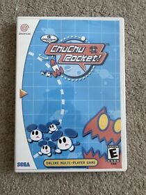ChuChu Rocket Custom Game Case! Case Only! No Game! (Sega Dreamcast, 2000)