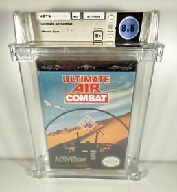Ultimate Air Combat New Nintendo NES Factory Sealed WATA Grade 8.5 B+ Near Mint