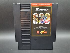 Super 630 in 1 Cartridge (NES) Untested