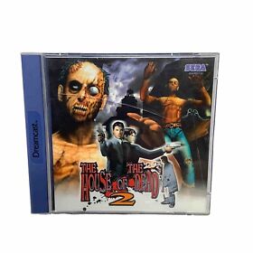 The House Of The Dead 2 Sega Dreamcast Game Complete Disc & Manual
