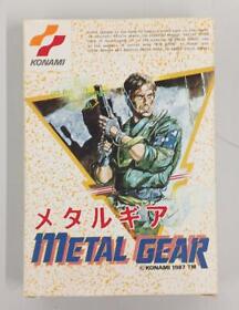 Famicom Software Model No.  Metal Gear KONAMI JAPAN