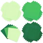 150 Pack Green Napkins 6.5 X 6.5 Inch 3 Colors Luncheon Napkins Green Theme Disp