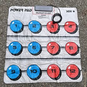 Nintendo NES Power Pad Controller Floor Mat Vintage 1988