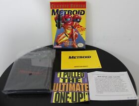 Metroid Classico Serie Giallo Etichetta Nintendo Nes Cib Testato Video Vintage