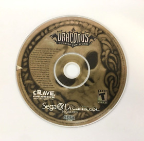 Draconus Cult Of The Wyrm (Sega Dreamcast, 2000) Crave - Game Disc Only