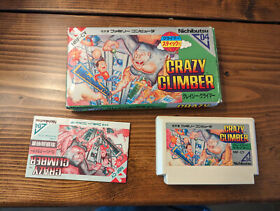 Crazy Climber - Nintendo Famicom - Complete - US SELLER