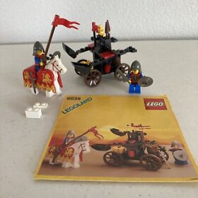 LEGO Vintage 1988 Castle Twin Arm Launcher #6039 COMPLETE W/ Manual Minifigs HTF