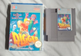Nintendo NES Game Diggger T Rock The Legend Of The Lost City N.E.S