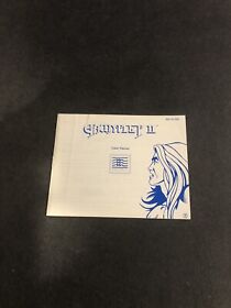 Gauntlet 2 nes Manual Only