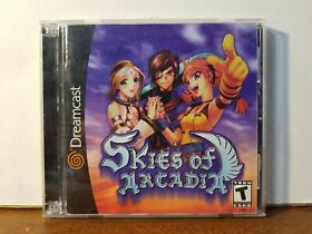 Skies of Arcadia (Sega Dreamcast, 2000) - Complete CIB RPG Role Playing