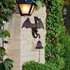 Design Toscano Castle Dragon Gothic Iron Bell