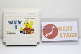 Final Fantasy I II 1 2 NES Famicom Japan