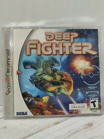 Deep Fighter Sega Dreamcast 2000 2 Disc Complete with Manual Tested 