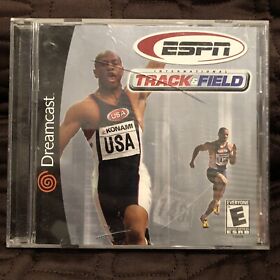 ESPN International Track and Field Sega Dreamcast COMPLETE