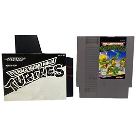 Nintendo NES Teenage Mutant Ninja Turtles Game Manual 1989 Tested Works