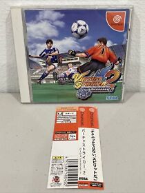 Dreamcast - Virtua Striker 2 ver 2000 - w/spine - Japanese - US SELLER