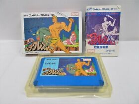 NES -- HERCULES NO EIKO / Glory of Heracles -- Boxed. Famicom. Japan game. 10516