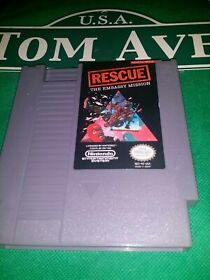 Rescue Embassy Mission (Nintendo Entertainment System NES) Cart Only GREAT Shape