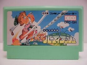 NES -- GOLF CLUB Birdie Rush -- Famicom. Japan game. Work to ensure!! 10243