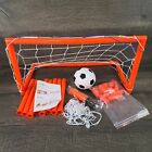 WisToyz Kids Toys Soccer Ball Set with 2 Goals Air Pump Indoor Soccer 