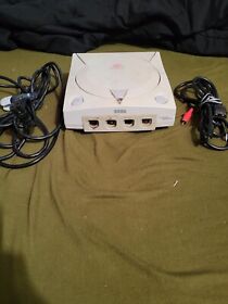 SEGA Dreamcast HKT-3020 Home Console  With 3 Controllers