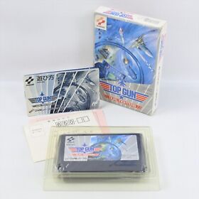 TOP GUN Dual Fighters Famicom Nintendo 2197 fc