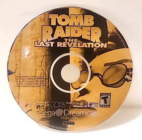 Tomb Raider: The Last Revelation Authentic Sega Dreamcast Game Disc Only