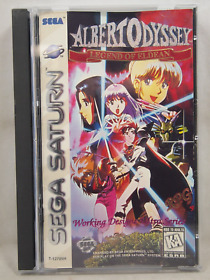 Albert Odyssey Legend of Eldean (Sega Saturn) Authentic Complete in Box CIB
