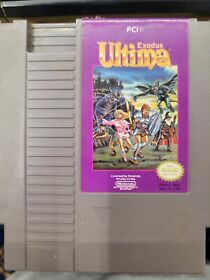 Nintendo NES: Ultima Exodus (Tested, Contacts Cleaned)