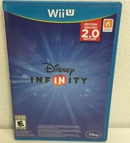 Wii U DISNEY INFINITY 2.0 (NINTENDO WiiU) GAME COMPLETE w/MANUAL  ~TESTED~ VGUC