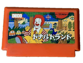 DONALD LAND Famicom Nintendo FC McDonald's family computer 1988 Japan Game