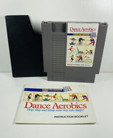 Dance Aerobics NES Nintendo Original Power Pad Game INSTRUCTIONS MANUAL BOOKLET