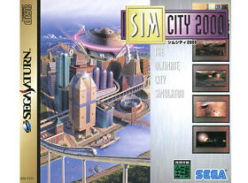 ## Sega Saturn - SIM City 2000+ Spinecard (Jap / JP Import) - Mint ##