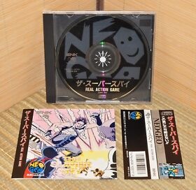 THE SUPER SPY Neo Geo CD NCD SNK Neogeo CD