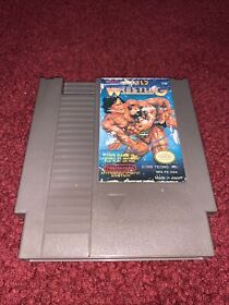 AUTHENTIC Tecmo World Wrestling Nintendo NES Cartridge ONLY! CLEAN & TESTED-GC!