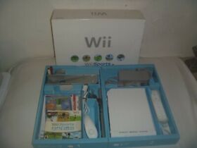 Nintendo Wii White Console System Complete In Box Wii Sports Game Set