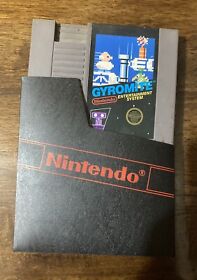 Gyromite 5 Screw Version - Nintendo / NES - Cartridge & Sleeve - Free Shipping