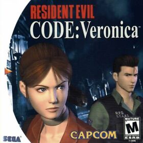 SEGA Dreamcast - Resident Evil: Code Veronica US mit OVP OVP beschädigt