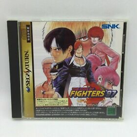The King of Fighters 97  with Case and Manual [Sega Saturn Japanese version]