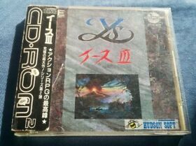 YSⅢ TurboGrafx-CD イースⅢ PC-Engine JAPAN