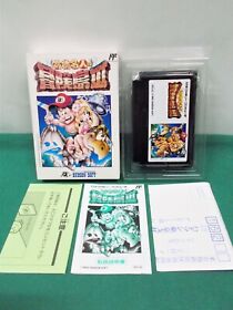 NES - TAKAHASHI MEIJIN ADVENTURE ISLAND 3 - Boxed. Famicom. Japan Game. 12772