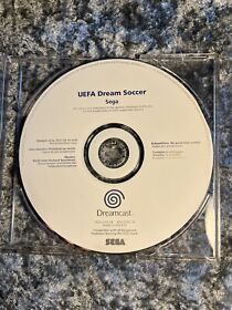 UEFA Dream Soccer (Sega Dreamcast, 2000) White Lable, Sample only