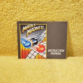 (Marble Madness) Nintendo NES Manual only