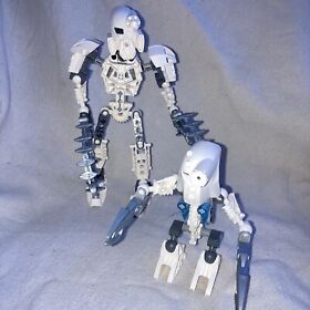 8606 & 8722 Lego Complete Toa Metru Nuju Bionicle action figure vintage