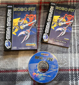 Robo Pit - PAL - Sega Saturn - Complete With Manual