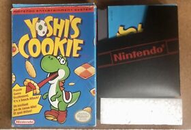 Yoshi's Cookie - Nintendo nes - Complete in box CIB - RARE 