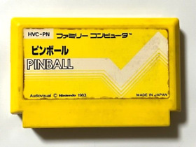 Pinball ~ Pulse Line (Nintendo Famicom FC NES, 1984) Japan F/S