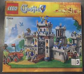 Lego Castle 70404 Replacement Book #3 Manual Only